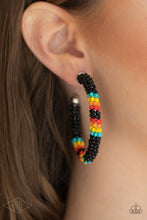 Load image into Gallery viewer, Bodaciously Beaded Black Earrings
