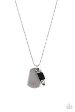Load image into Gallery viewer, Proud Patriot Black Necklace
