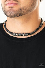 Load image into Gallery viewer, Take a Trek Black Necklace
