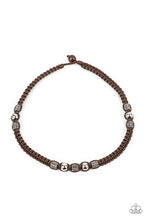 Load image into Gallery viewer, Take a Trek Brown Necklace
