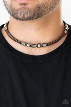 Load image into Gallery viewer, Take a Trek Brown Necklace

