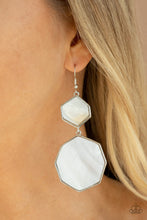 Load image into Gallery viewer, Vacation Glow White Earrings
