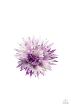 Load image into Gallery viewer, My Favorite Color Is Tie Dye Purple Hair Clip
