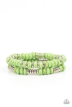Load image into Gallery viewer, Desert Rainbow Green Bracelet
