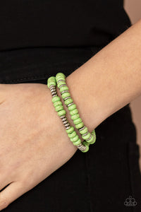 Desert Rainbow Green Bracelet