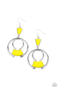 Deco Dancing Yellow Earrings