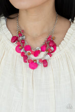 Load image into Gallery viewer, Spring Goddess Pink Necklace
