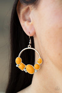 Beautifully Bubblicious Orange Earrings