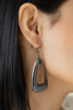 Load image into Gallery viewer, Irresistibly Industrial Black Earrings
