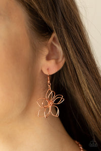 Flower Garden Fashionista Copper Necklace