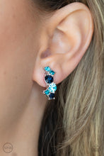 Load image into Gallery viewer, Cosmic Celebration Blue Earrings

