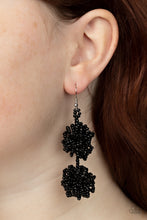 Load image into Gallery viewer, Celestial Collision Black Earrings
