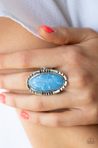 Peacefully Pioneer Blue Ring
