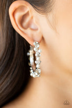 Load image into Gallery viewer, Let There Be SOCIALITE White Earrings
