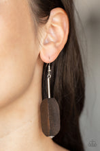Load image into Gallery viewer, Tamarack Trail Brown Earrings
