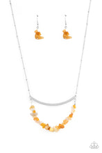 Load image into Gallery viewer, Pebble Prana Yellow Necklace
