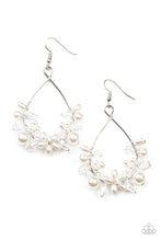 Load image into Gallery viewer, Marina Banquet White Earrings
