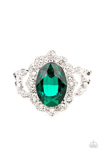 Oval Office Opulence Green Ring
