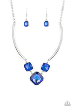 Load image into Gallery viewer, Divine IRIDESCENCE Blue Necklace
