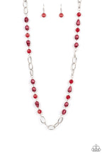 Load image into Gallery viewer, Tea Party Tango Red Necklace
