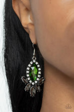 Load image into Gallery viewer, Serving Up Sparkle Green Earrings

