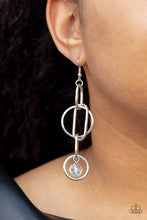 Load image into Gallery viewer, Park Avenue Princess White Earrings

