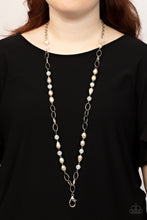 Load image into Gallery viewer, Tea Party Tango White Necklace
