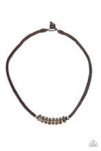 Load image into Gallery viewer, Primitive Prize Brown Necklace
