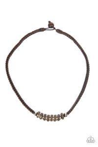 Primitive Prize Brown Necklace