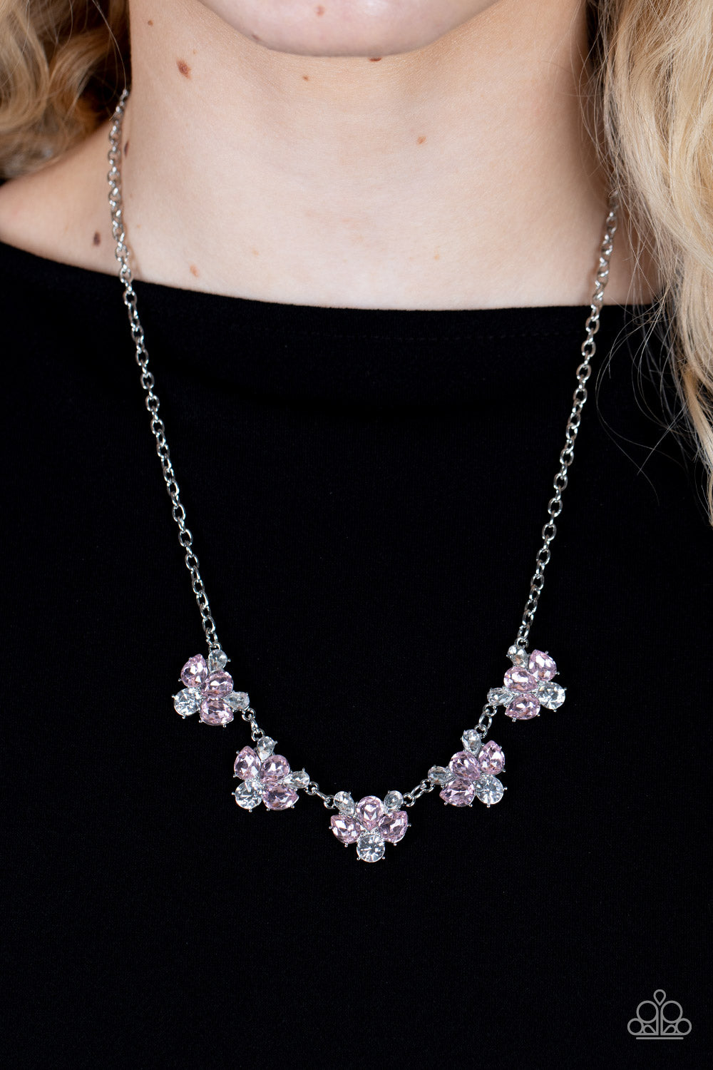 Envious Elegance  Pink Necklace