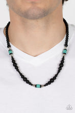 Load image into Gallery viewer, Stone Synchrony Blue Necklace
