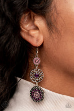 Load image into Gallery viewer, Farmhouse Hustle Purple Earrings
