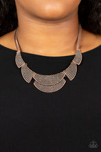Load image into Gallery viewer, Empress Empire Copper Necklace
