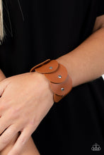 Load image into Gallery viewer, Rhapsodic Roundup Brown Bracelet
