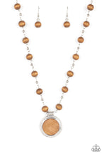 Load image into Gallery viewer, Soulful Sunrise Brown Necklace
