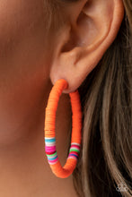 Load image into Gallery viewer, Colorfully Contagious Orange Earrings
