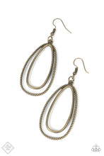 Load image into Gallery viewer, Lend Me Your Lasso Brass Earrings
