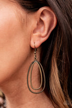 Load image into Gallery viewer, Lend Me Your Lasso Brass Earrings
