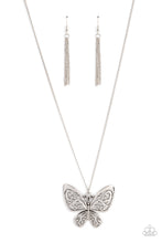 Load image into Gallery viewer, Butterfly Boutique Silver Necklace
