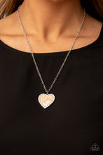 Load image into Gallery viewer, Heart Full of Luster Brown Necklace
