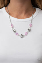 Load image into Gallery viewer, Inspirational Iridescence Purple Necklace

