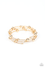 Load image into Gallery viewer, Spontaneous Shimmer Gold Bracelet
