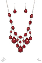 Load image into Gallery viewer, Mediterranean Mystery Red Necklace
