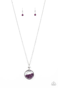 Twinkly Treasury Purple Necklace