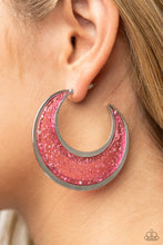 Load image into Gallery viewer, Charismatically Curvy Pink Earrings
