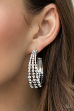 Load image into Gallery viewer, Cosmopolitan Cool White Earrings

