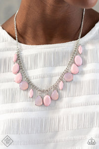 Fairytale Fortuity Pink Necklace