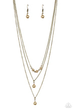Load image into Gallery viewer, High Heels and Hustle Brass Necklace
