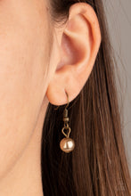 Load image into Gallery viewer, High Heels and Hustle Brass Necklace
