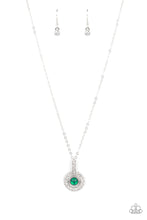 Load image into Gallery viewer, Springtime Twinkle Green Necklace
